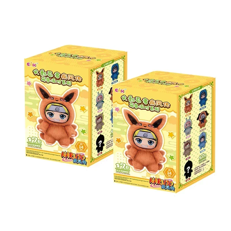 Toptoy Naruto Shippuden Beast Party Series Vinyl Figure Plush-Like Texture Blind Box Chibi Kakashi Sasuke Collectible - Image 15