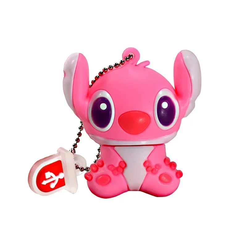 JASTER USB Flash Drives Cartoon Multi Style Cute Doll 64GB Blue 32GB Pink Gift Keychain 16GB Pen Drive Creative Holiday Gift - Image 12