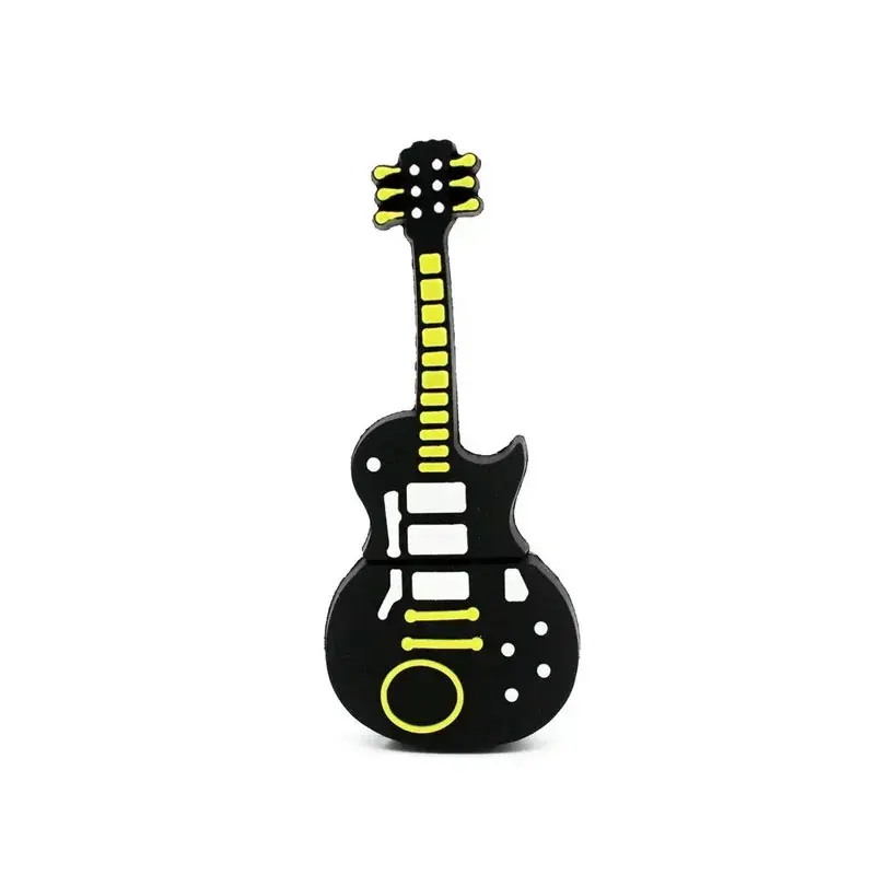 Cartoon guitar combination USB 2.0 Pendrive 128gb 64gb 32gb High speed transmission usb Flash Drive 16gb 8gb 4gb Memory Stick - Image 8