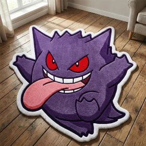 Pokemon Gengar Plush Carpet Rug