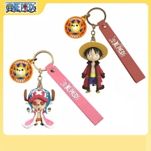 One Piece Character Keychain Figures