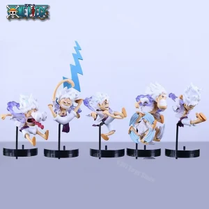 One Piece Gear 5 Luffy Figure Set