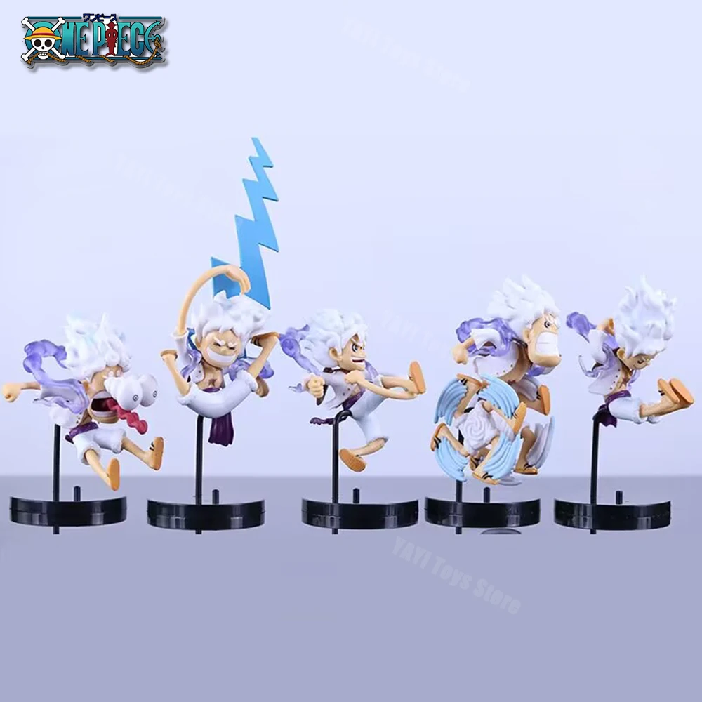 One Piece Gear 5 Luffy Figure Set