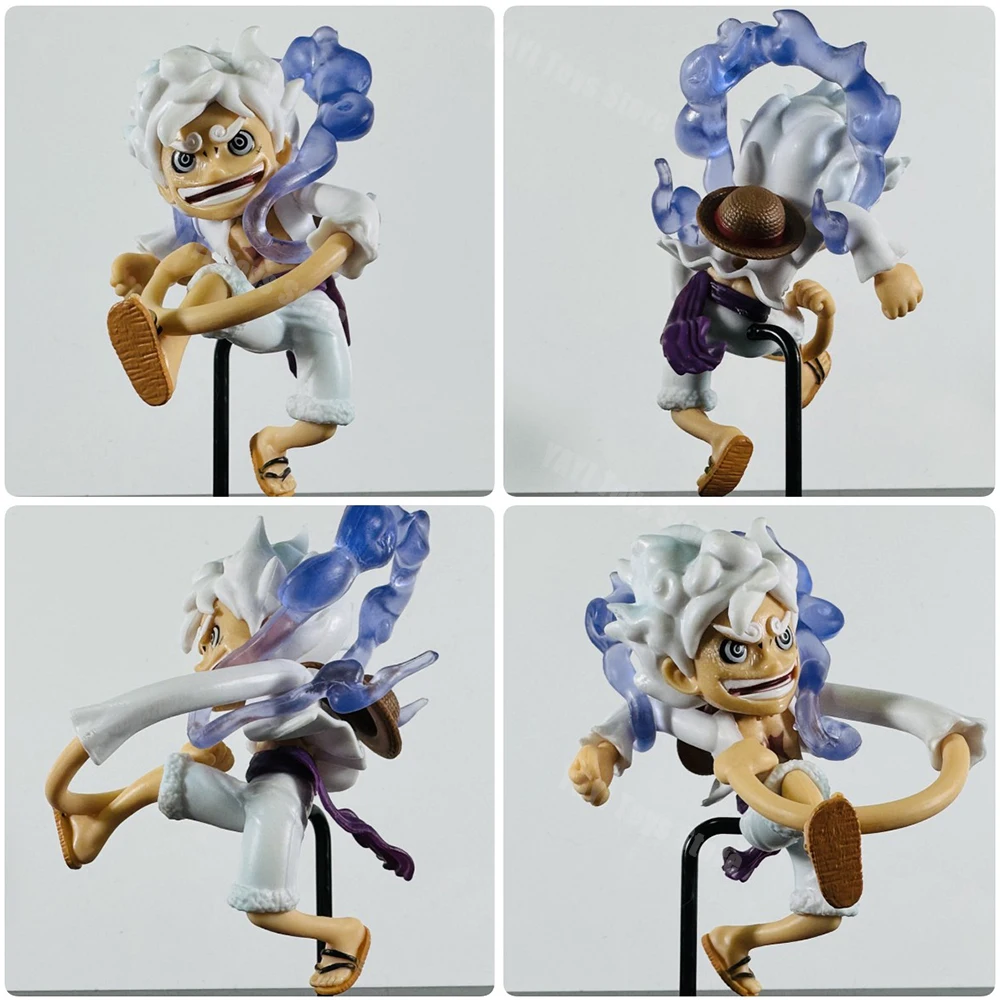 One Piece Gear 5 Luffy Figure Set - Image 4