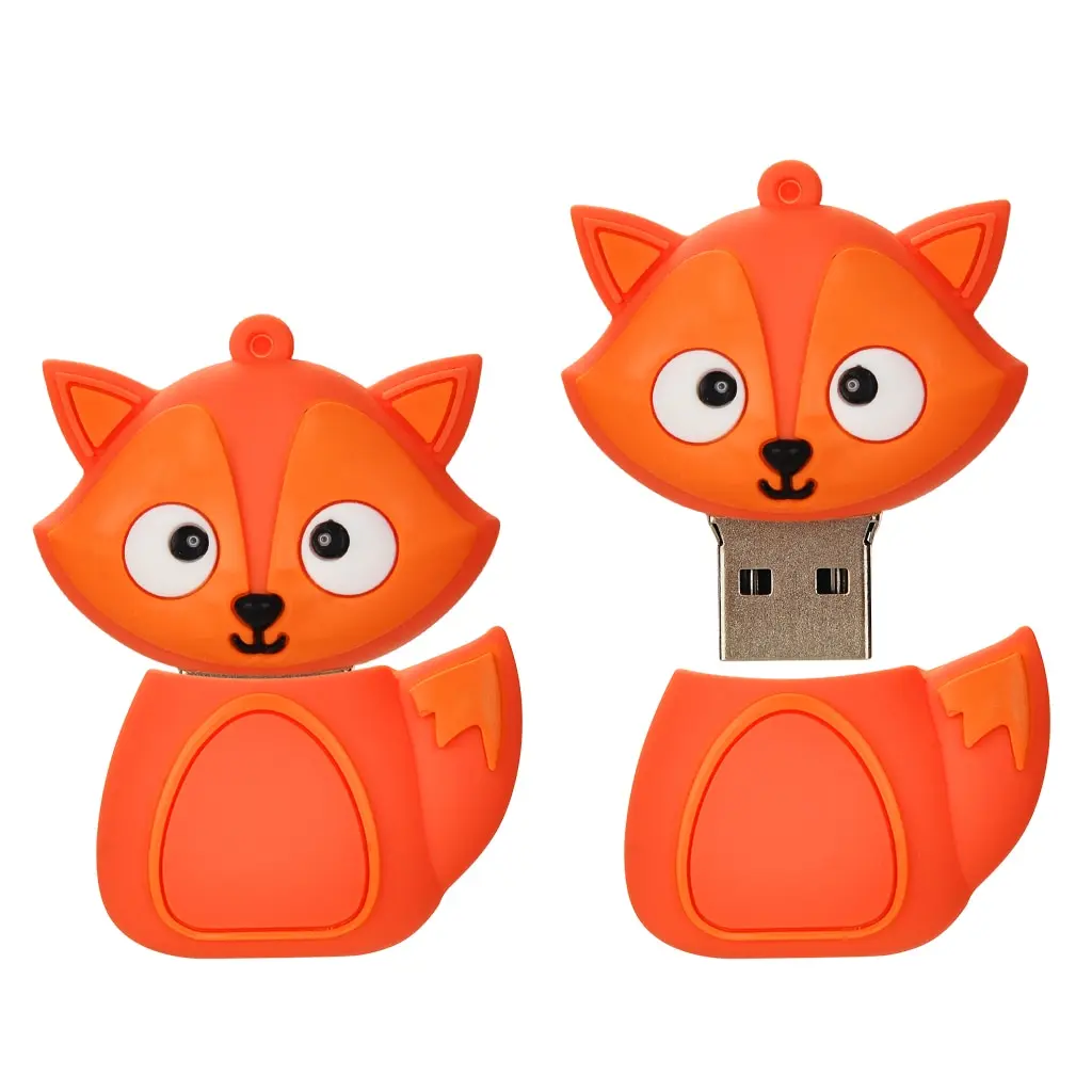 Little Fox Pen Drive 64GB Memory Stick USB Flash Drive 64GB2.0 Cartoon Pen Drive 64GB USB Stick 64GB Gift USB - Image 3