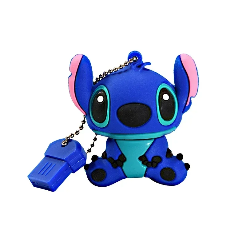 JASTER USB Flash Drives Cartoon Multi Style Cute Doll 64GB Blue 32GB Pink Gift Keychain 16GB Pen Drive Creative Holiday Gift - Image 9