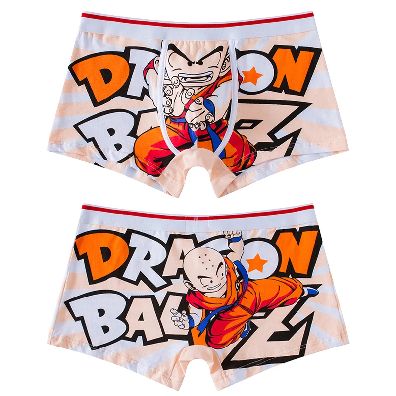 Dragon Ball Men's Panties Anime Cartoon Cotton Boxer Underwear Boxers Fashion Knitting Flexibility Breathable Pouch Underpants - Image 7