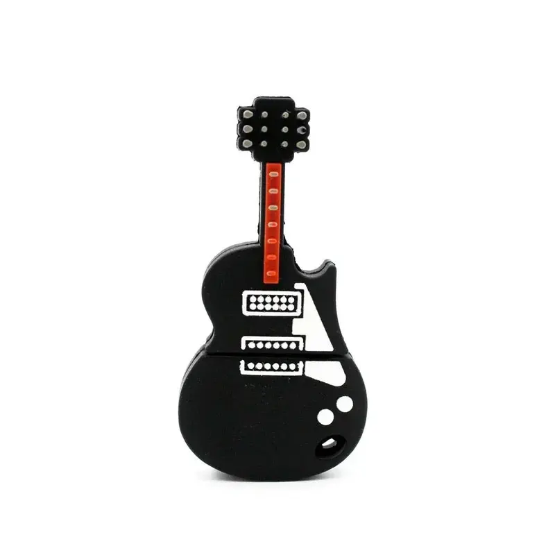Cartoon guitar combination USB 2.0 Pendrive 128gb 64gb 32gb High speed transmission usb Flash Drive 16gb 8gb 4gb Memory Stick - Image 6