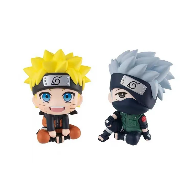 9cm Naruto Anime Figure Naruto Kakashi Action Figure Q Version Kawaii Sasuke Itachi Figurine Car Decoration Collection Model Toy - Image 4