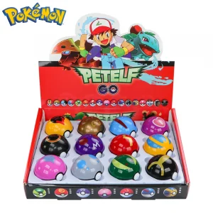 Pokemon Poke Ball Figure Set 12pcs