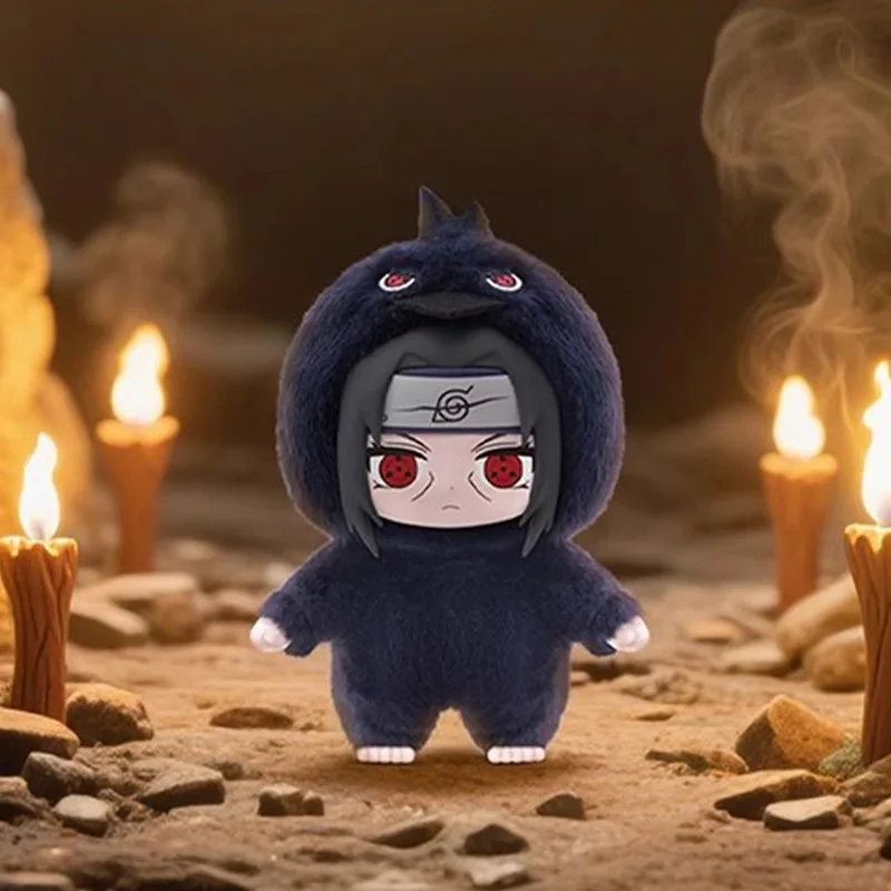 Toptoy Naruto Shippuden Beast Party Series Vinyl Figure Plush-Like Texture Blind Box Chibi Kakashi Sasuke Collectible - Image 18