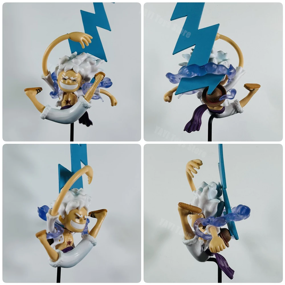 One Piece Gear 5 Luffy Figure Set - Image 6