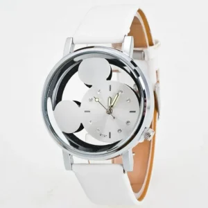 Simple And Clean Mickey Quartz Watch And Strap, Mickey Watch