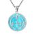 R-B-Lilith Sigil Necklace-Turquoise