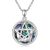 Viking Pentagram Moon Necklace