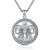 I-Triple Moon Goddess Necklace