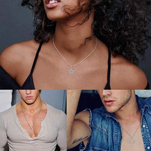 Enchanting 925 Sterling Silver Pentagram Pendant Necklace - Image 4