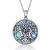 A-Abalone Triple Moon Necklace