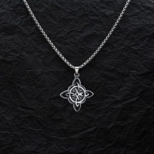 Mystical Celtic Knot Pendant Necklace - Image 2