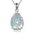 Moonstone-Triple Moon Goddess Necklace