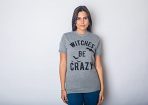 Women's "Witches Be Crazy" Fun Halloween Tee - Image 6