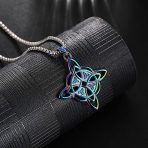 Mystical Celtic Witches Knot Necklace - Image 4