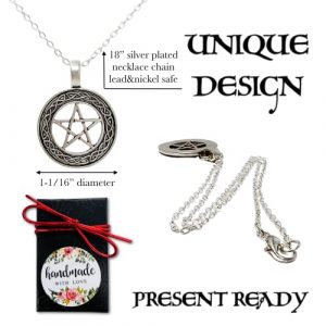 Enchanting Celtic Protection Star Necklace - Image 3