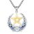 F-A-Pentagram Necklace-Abalone Shell
