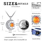 Enchanting Sterling Silver Sun & Moon Wiccan Necklace - Image 4