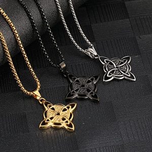 Mystical Celtic Knot Pendant Necklace - Image 3