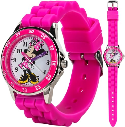 Time Tutor Kid's Watch with Easy-to-Read Numbers and Comfortable Silicone Band